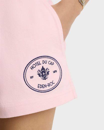 Eden Crest Disco Short - Pink Dolphin/Navy