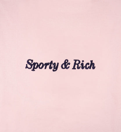 Eden Crest Disco Short - Pink Dolphin/Navy