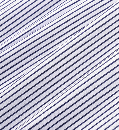 Yankees Serif Boxer Short - Navy Striped