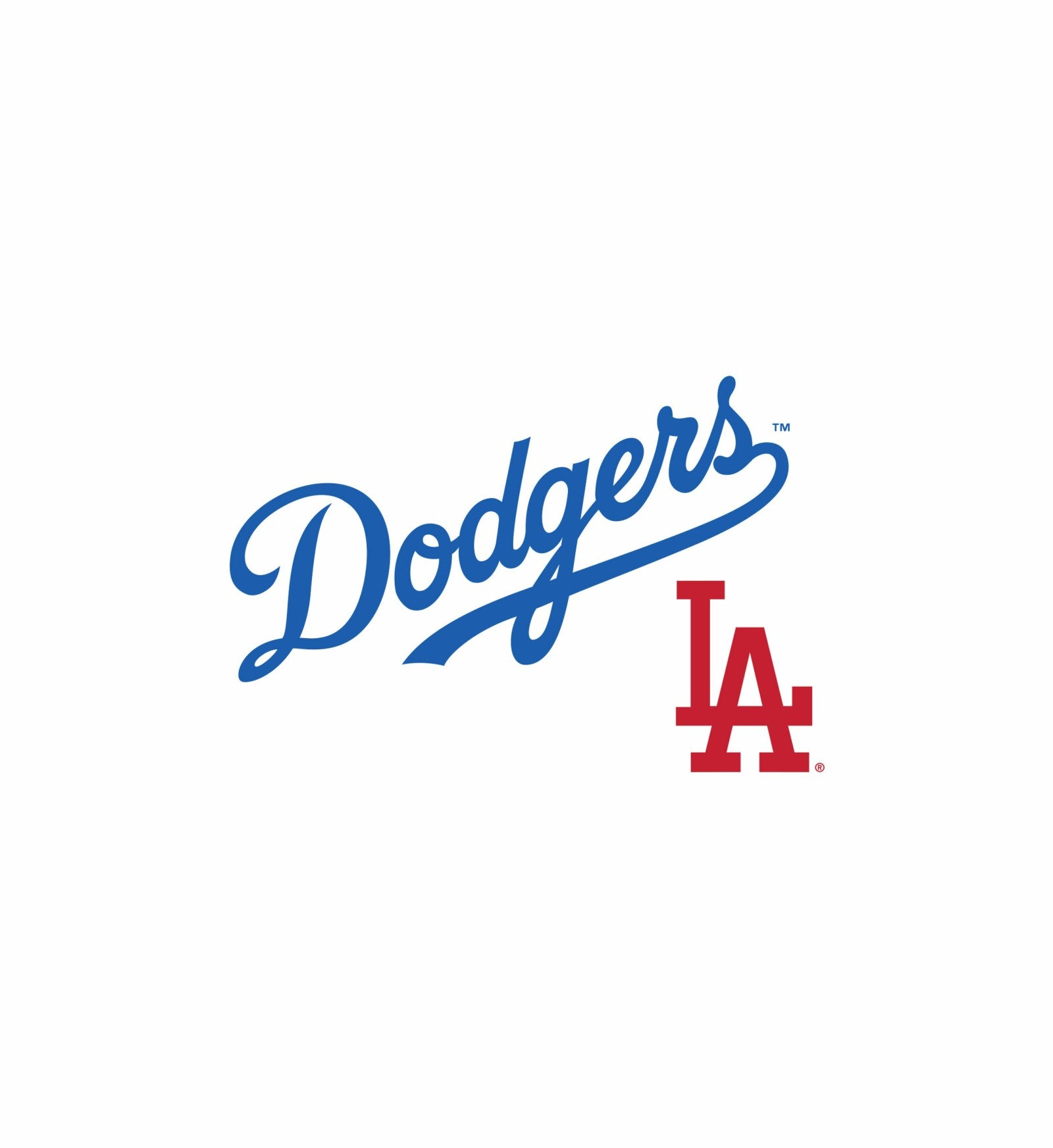 Dodgers Serif Disco Short - White/Team Blue