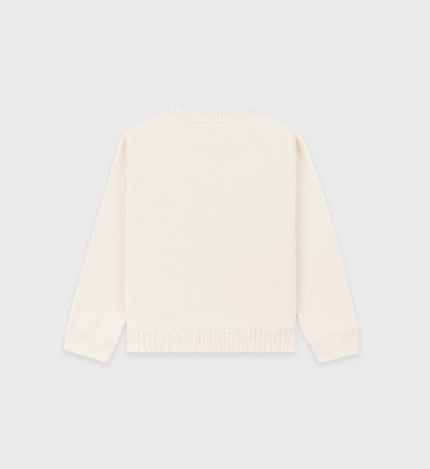 H&W Crest Kids Crewneck - Cream/Navy