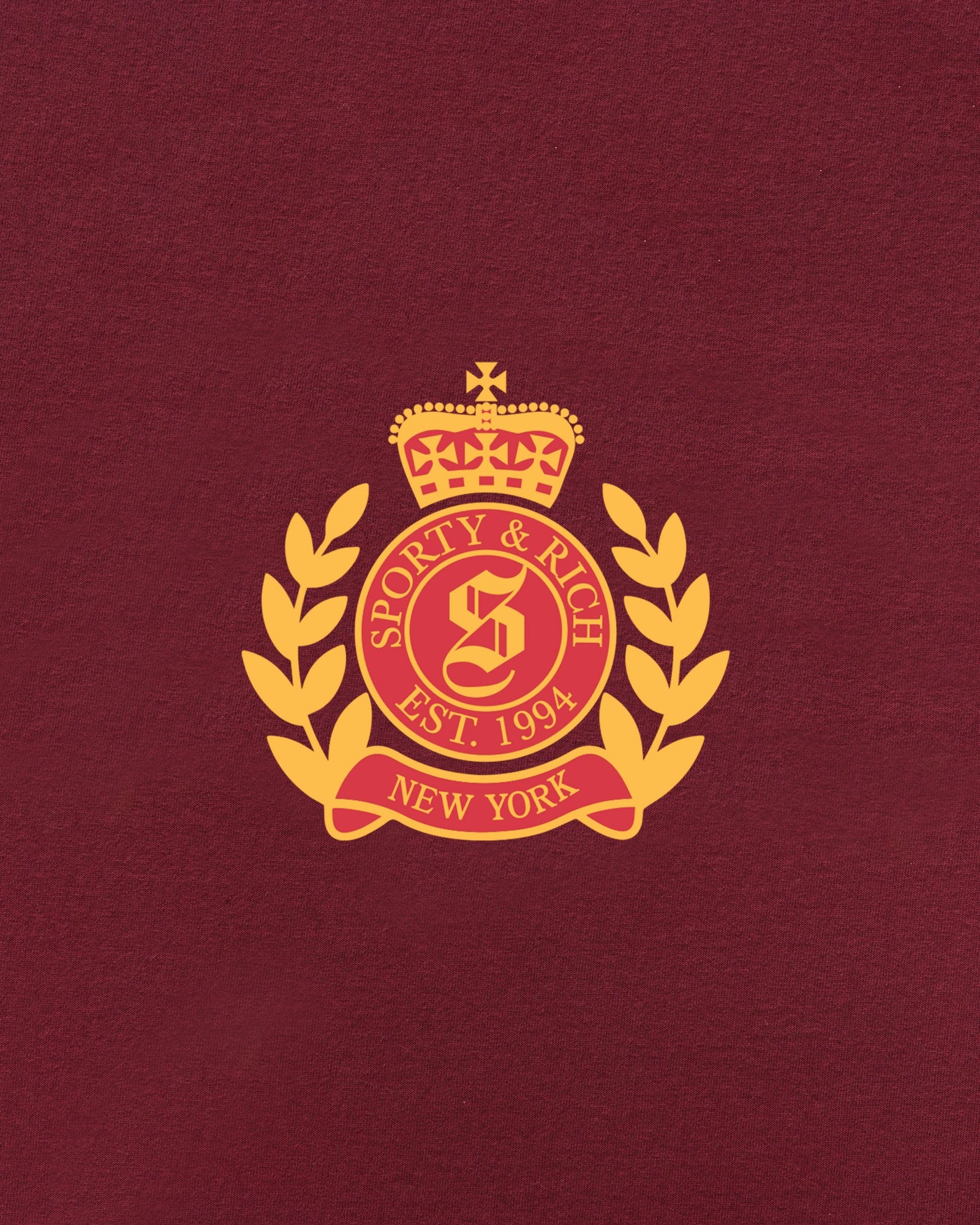 NY Health Crest Kids Sweatpant - Merlot