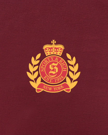NY Health Crest Kids Sweatpant - Merlot