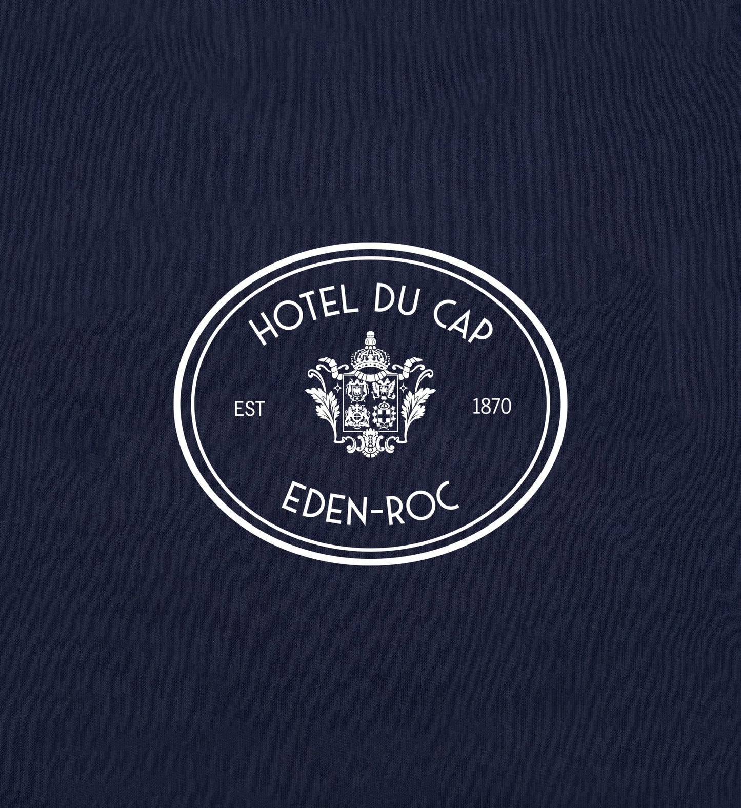 Eden Crest Kids T Shirt - Navy/White