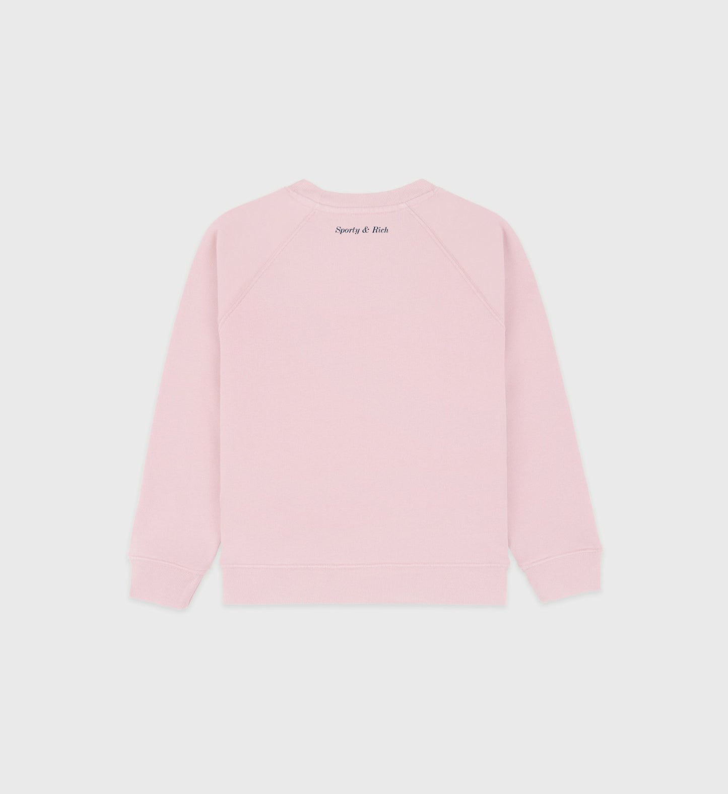 Eden Crest Kids Creweneck - Pink Dolphin/Navy