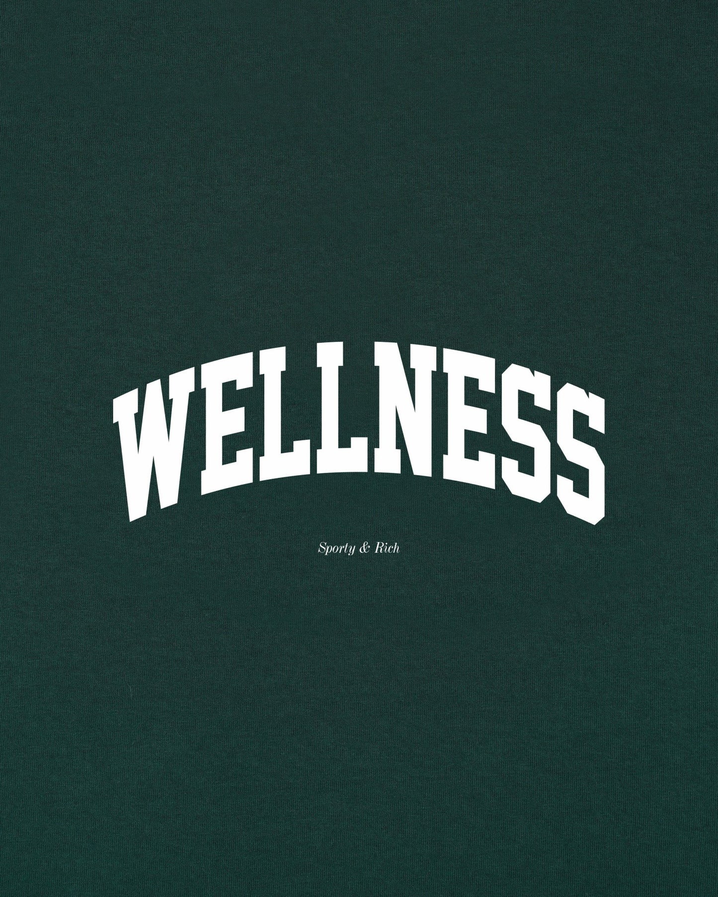 Wellness Ivy Kids Crewneck - Forest/White