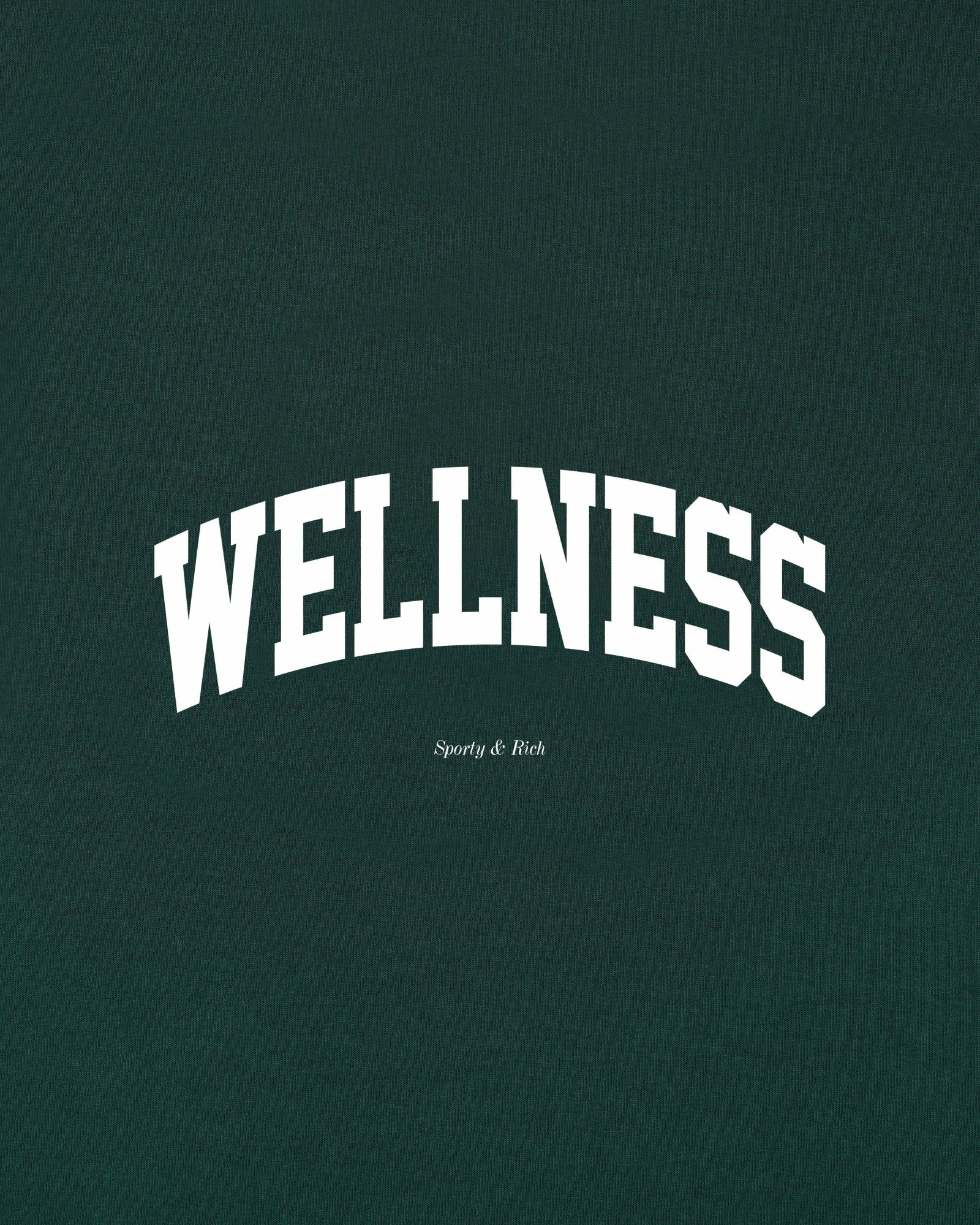 Wellness Ivy Kids Crewneck - Forest/White
