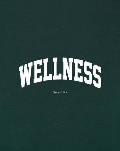 Wellness Ivy Kids Crewneck - Forest/White