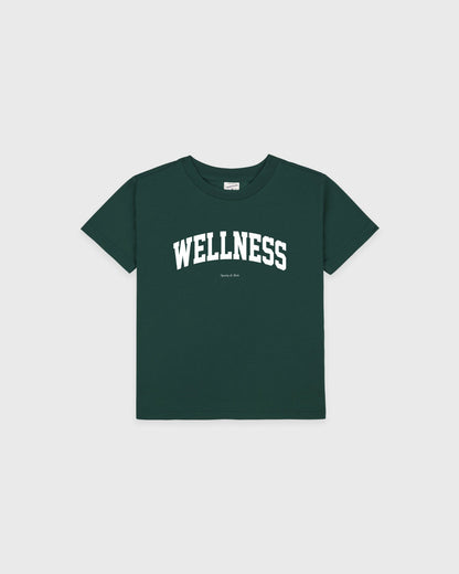 Wellness Ivy Kids T-Shirt - Forest/White