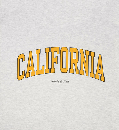 California Kids Crewneck - Heather Gray/Gold
