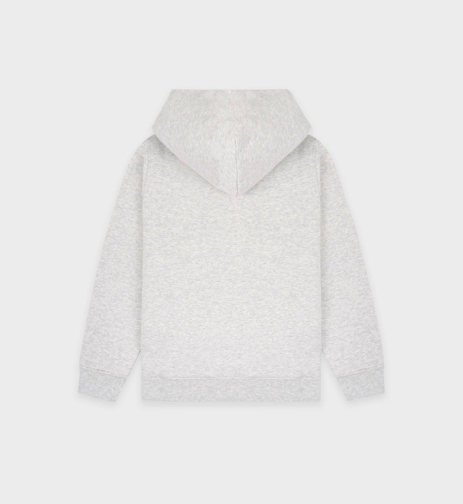 H&W Crest Kids Hoodie - Heather Gray/Forest