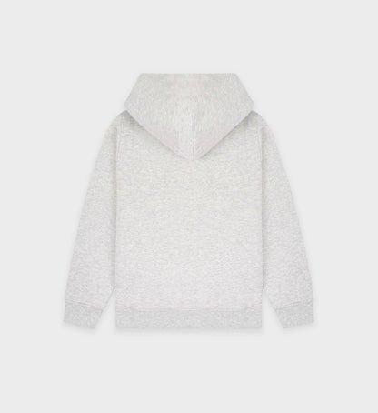 H&W Crest Kids Hoodie - Heather Gray/Forest